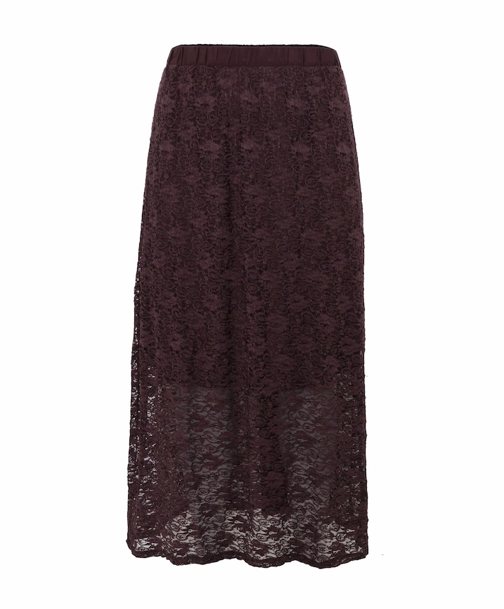 Dames rok bordeaux