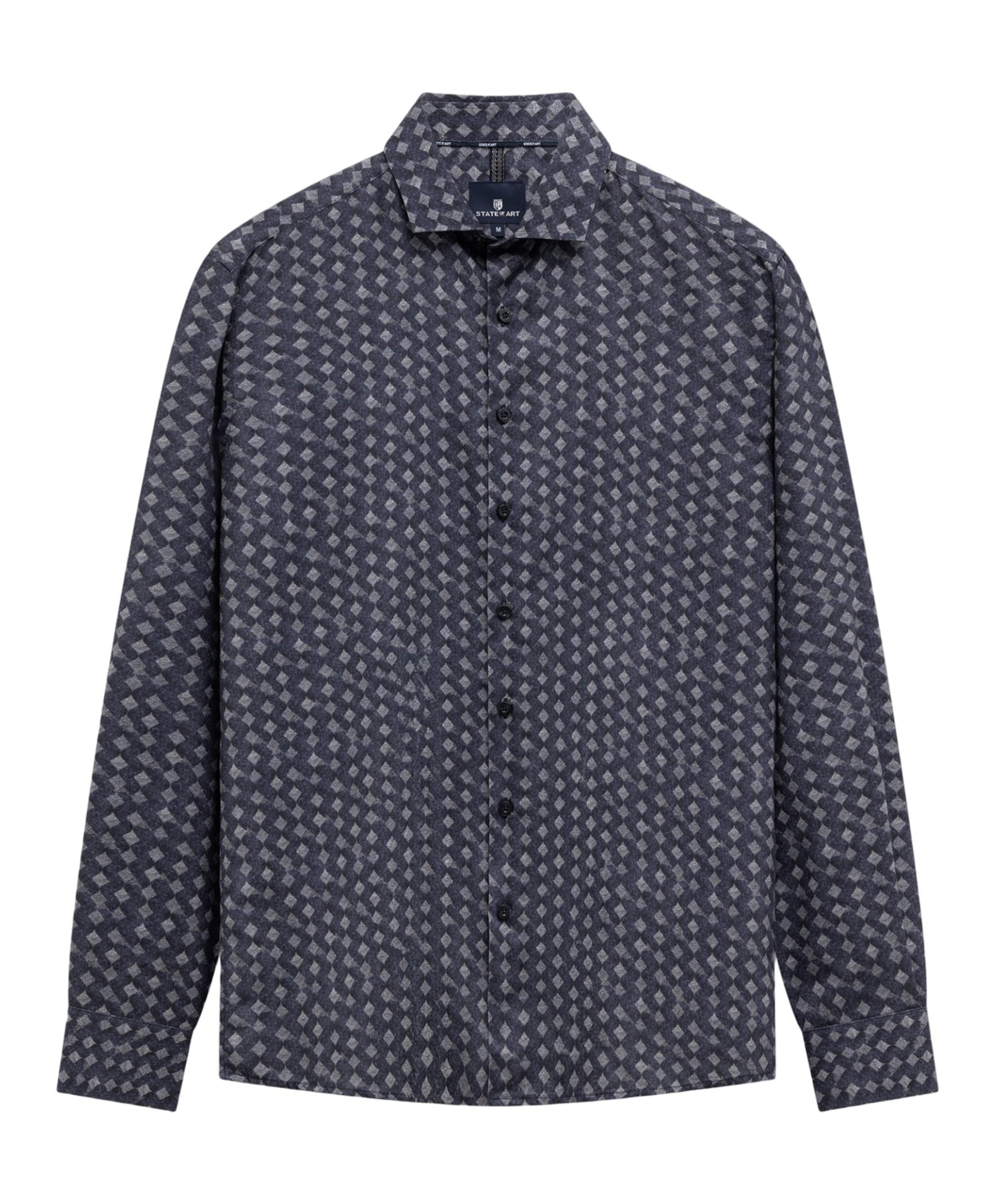 Heren overshirt blauw