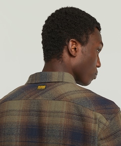 Overhemd lange mouw groen