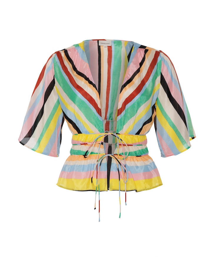 Dames blouse multicolor