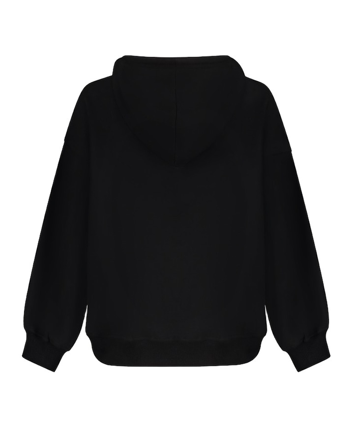 Meisjes hoodie zwart