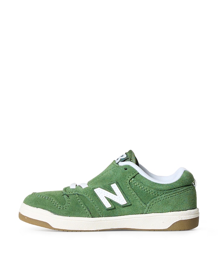 480 new-B Hook  & Loop sneakers groen