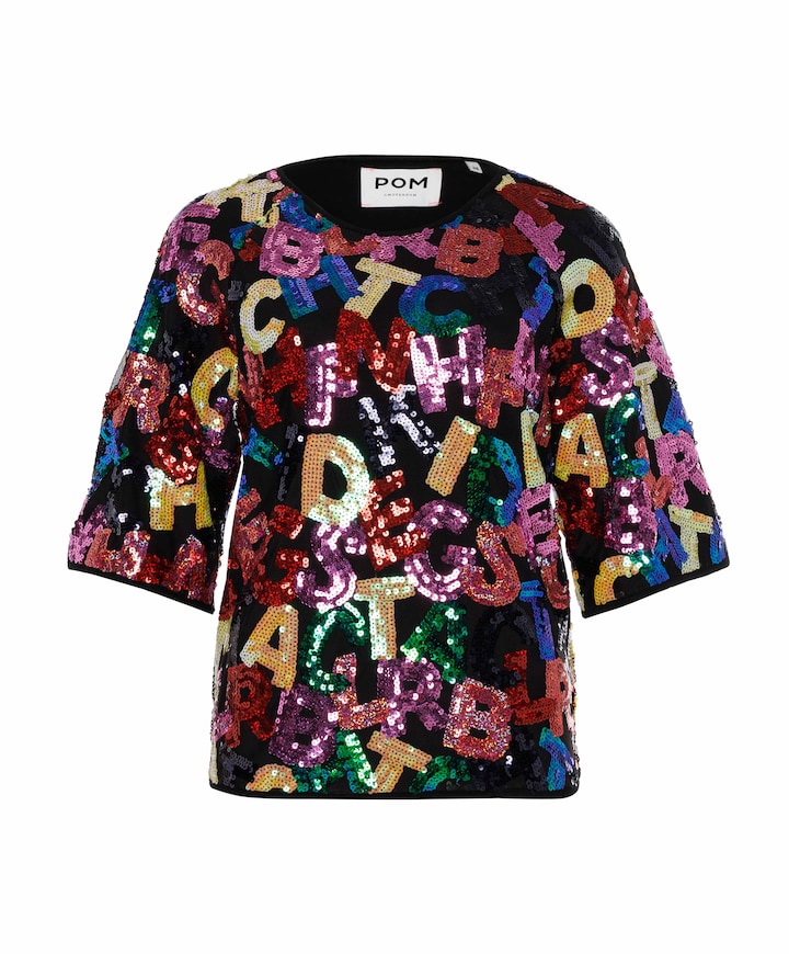 Dames top multicolor