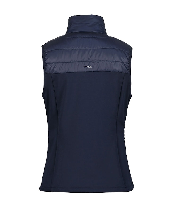 Dames bodywarmer blauw