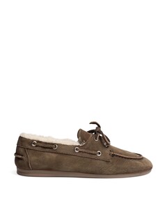 Boat loafer dames bruin