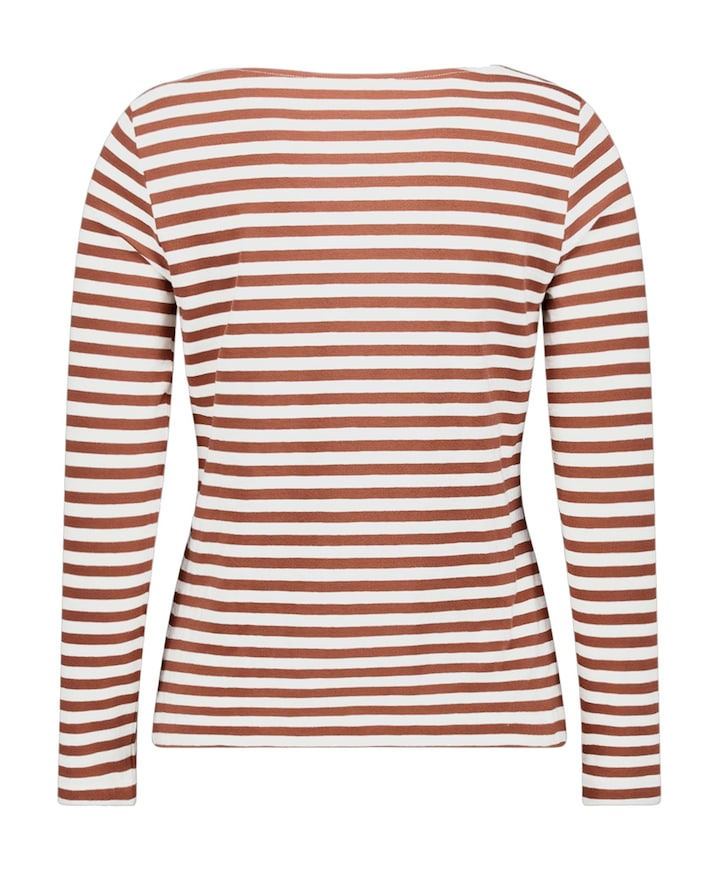 Dames longsleeve bruin