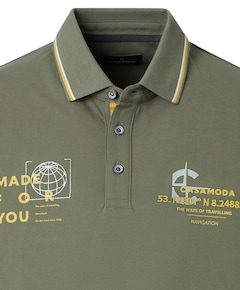 Heren polo groen
