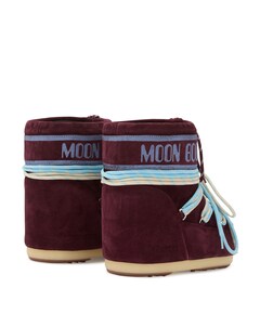 MB ICON LOW SUEDE LACES boots bordeaux