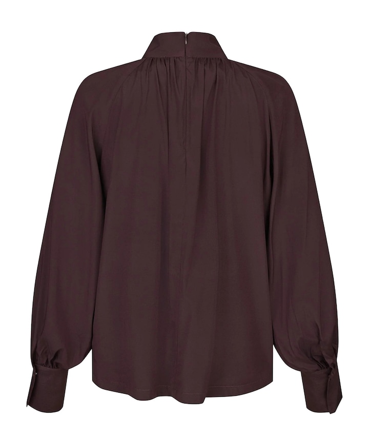 Dames blouse bordeaux