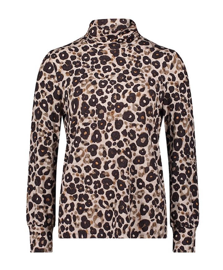 Dames longsleeve beige