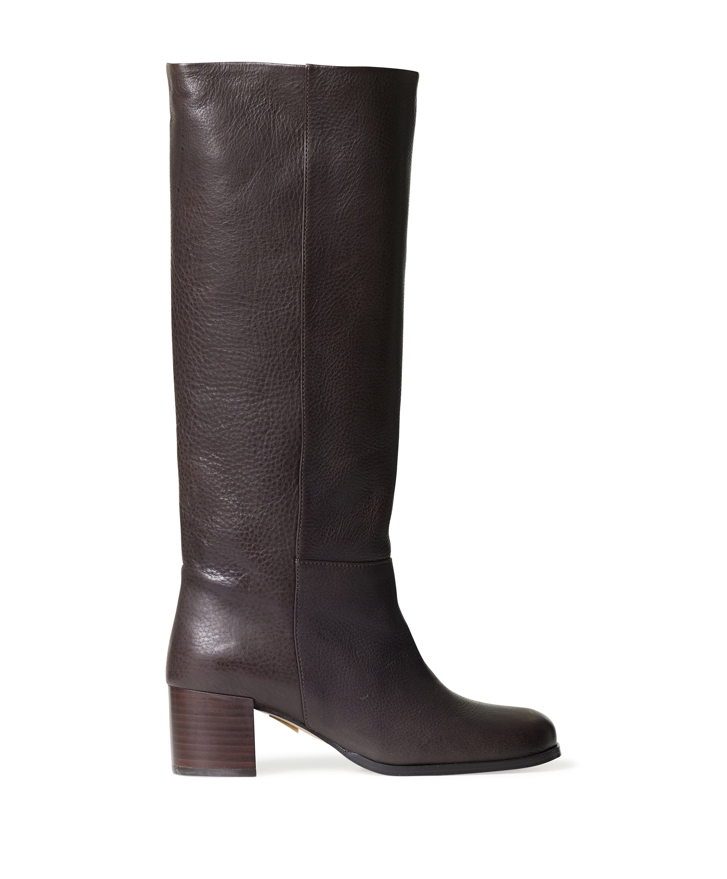 Paisley dames laarzen bruin
