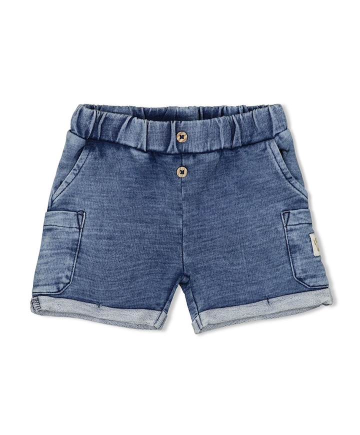 Jongens korte broek blauw