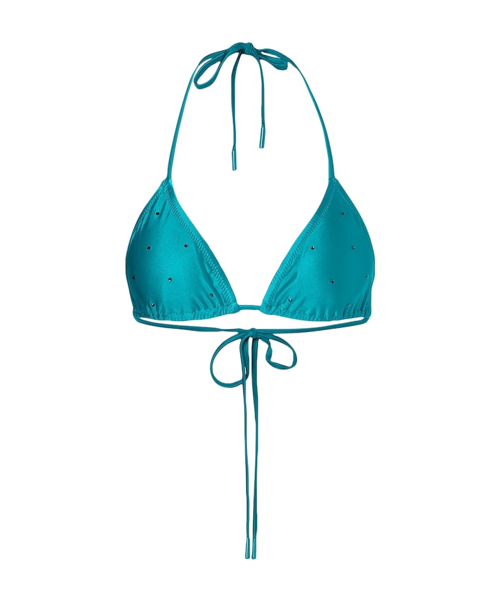 Dames bikinitop blauw