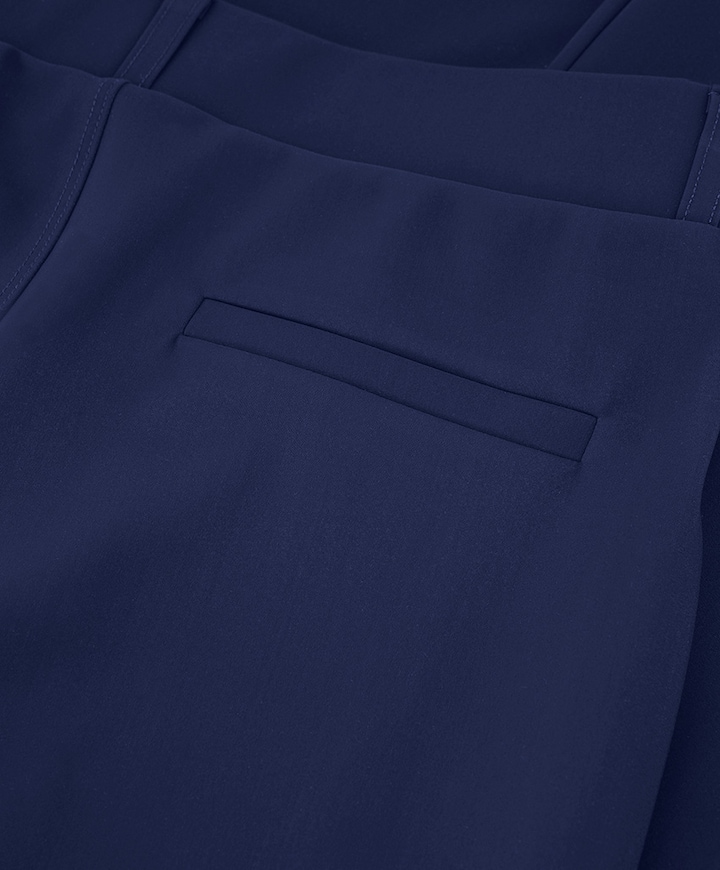 Flair bonded broek blauw