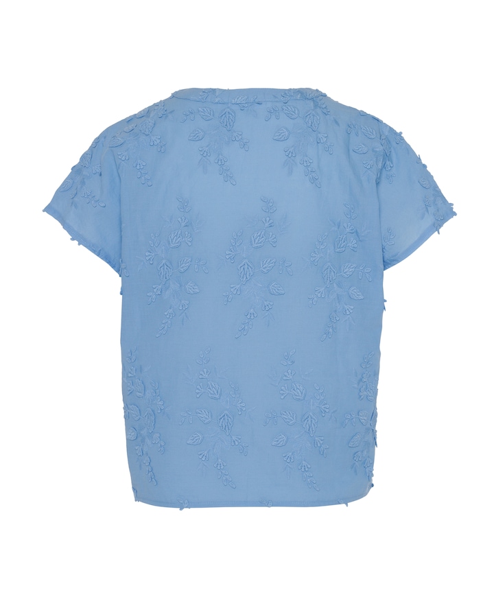 Dames blouse blauw