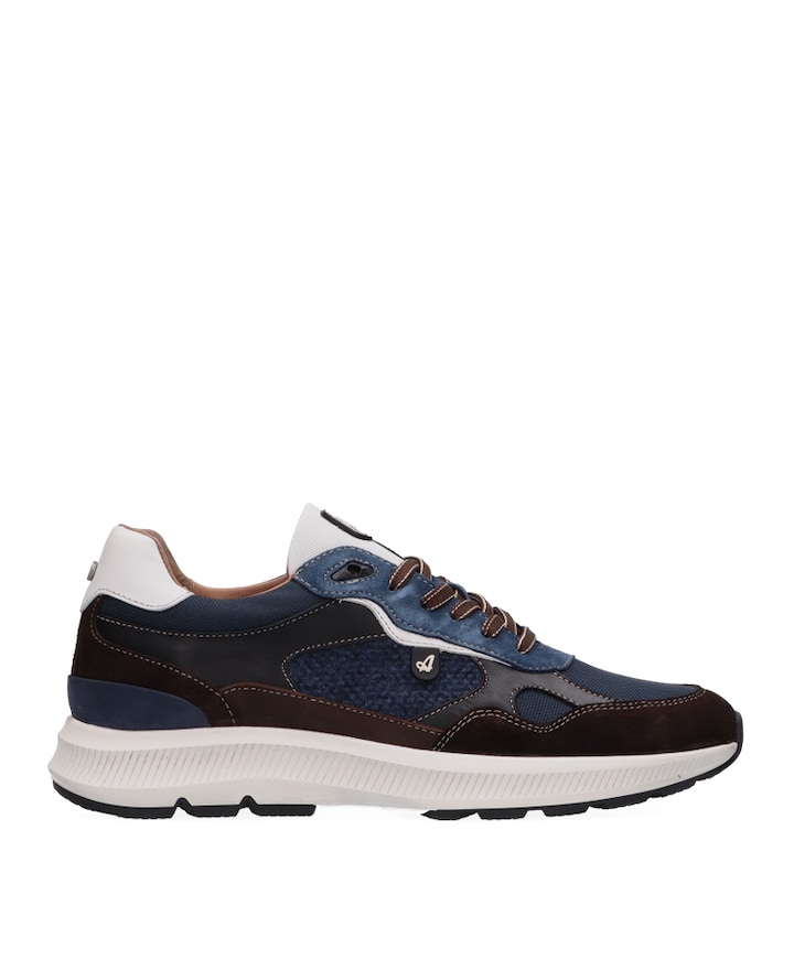 Valencia heren sneakers blauw