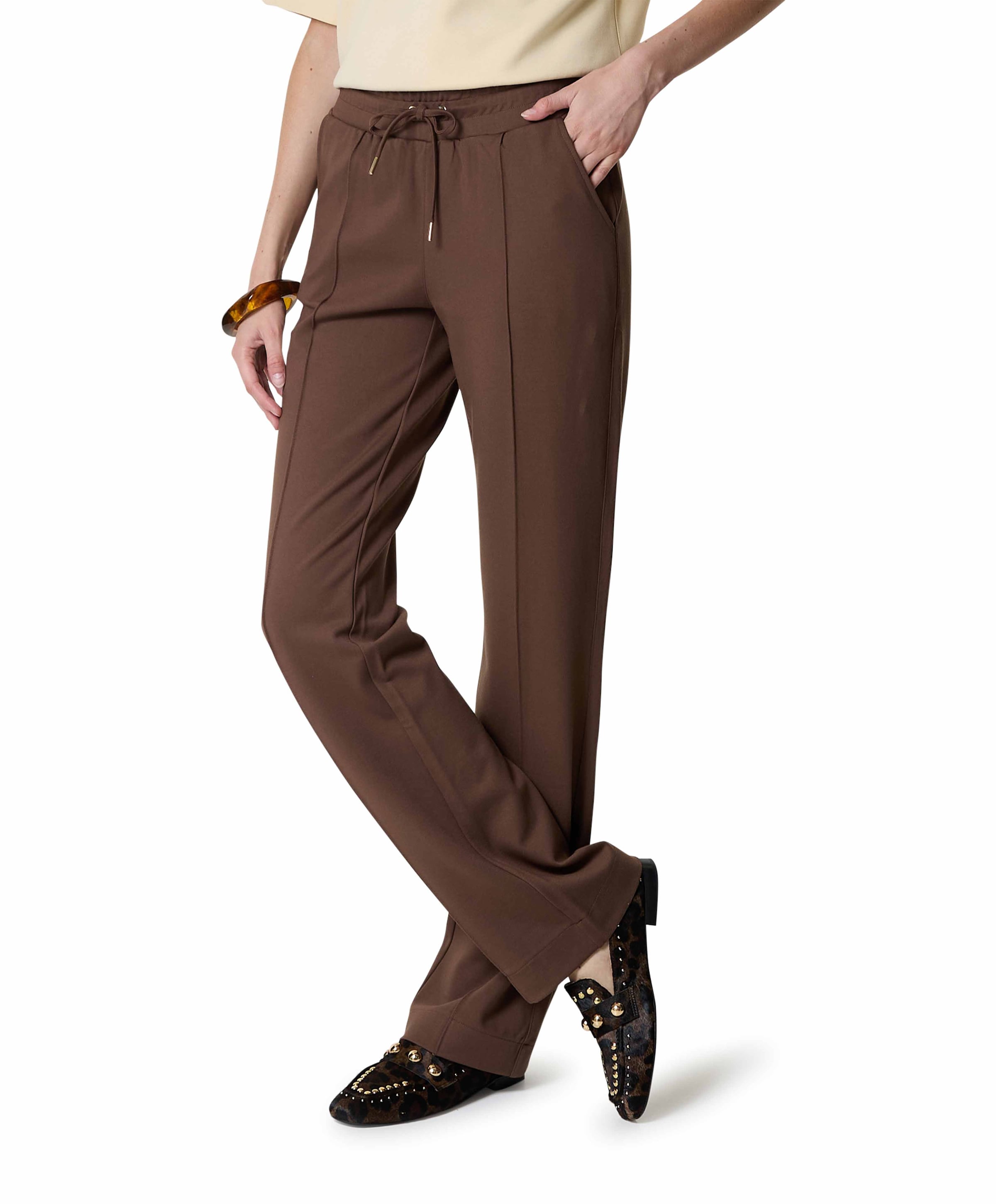 HVSEllis dames broek bruin