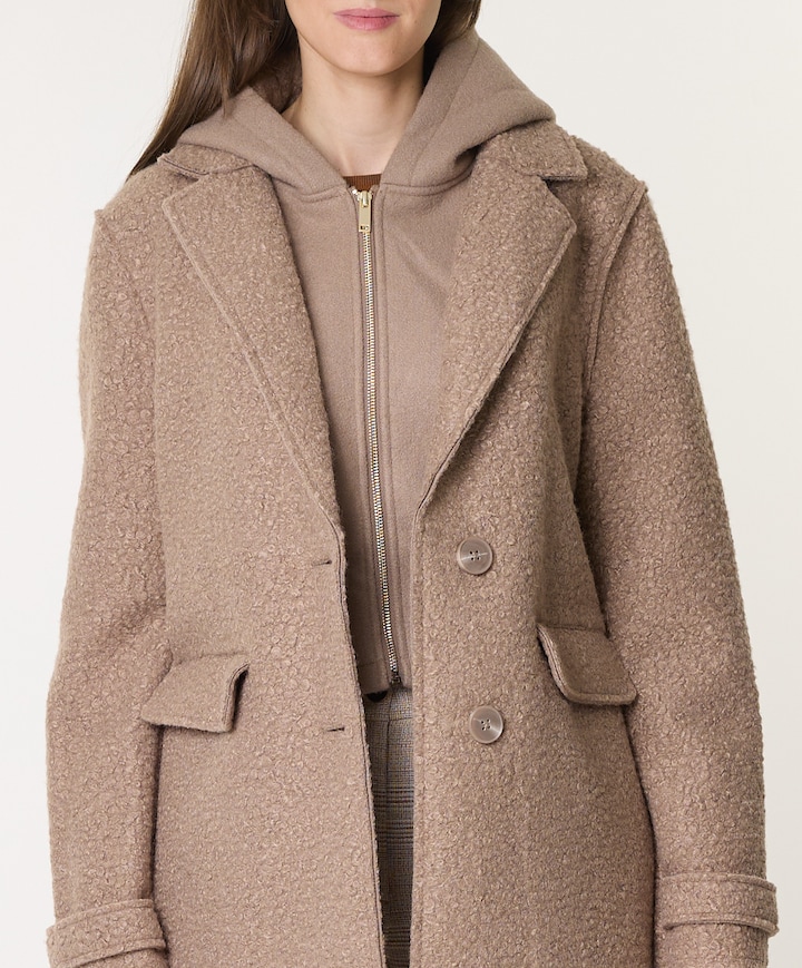 Dames jas beige