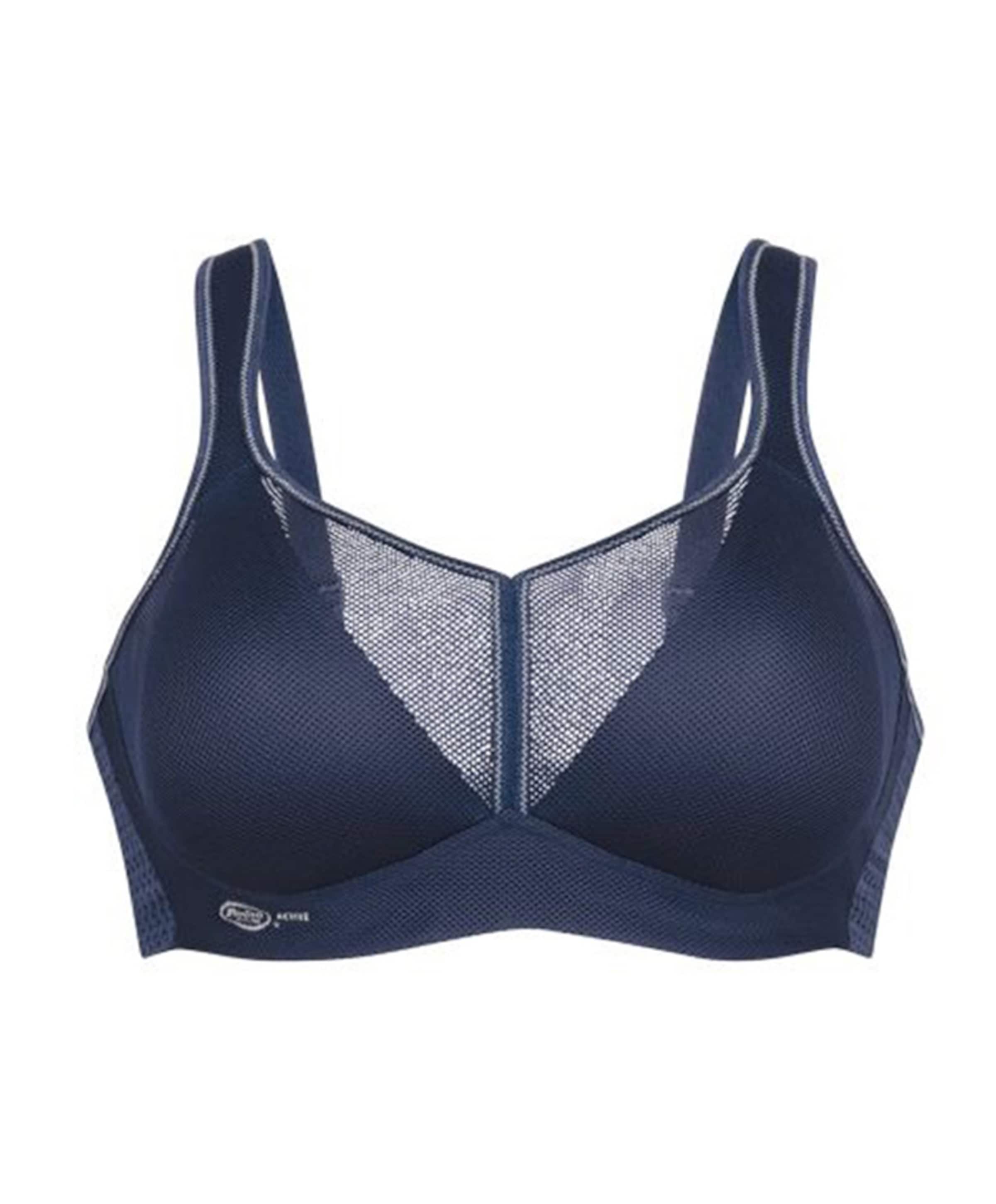 Dames sport bh blauw
