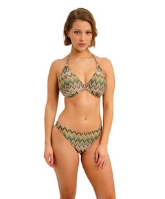 Dames bikinitop groen