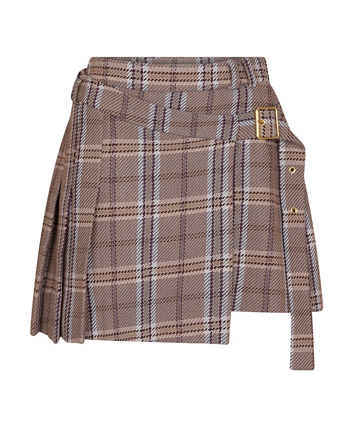 Dames rok beige
