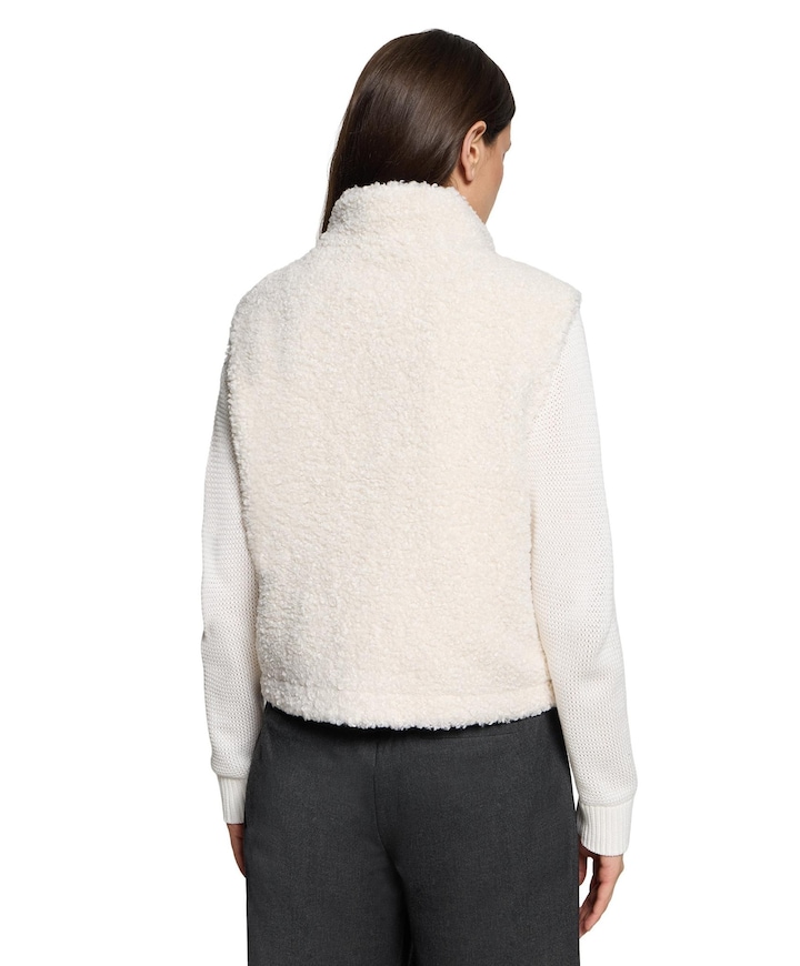 Dames bodywarmer ecru
