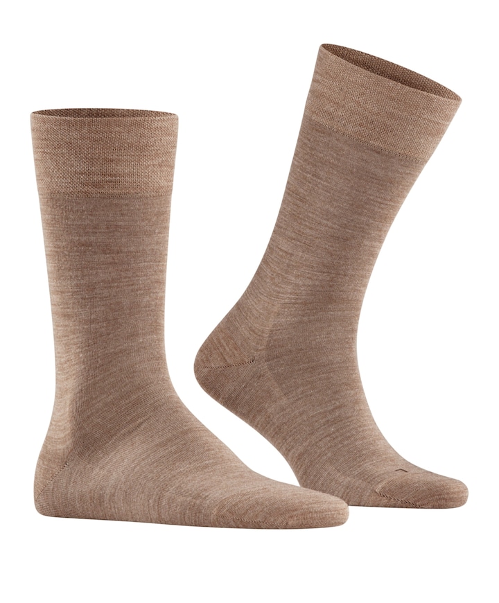Heren sokken beige