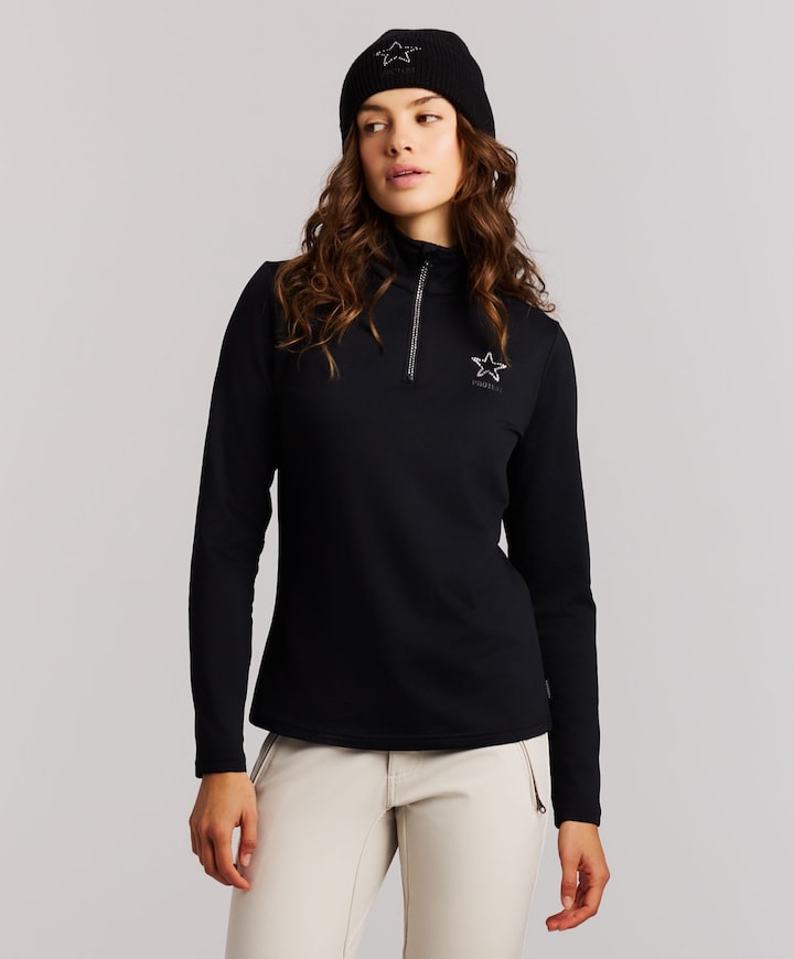 Dames pully zwart