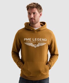 Heren hoodie bruin