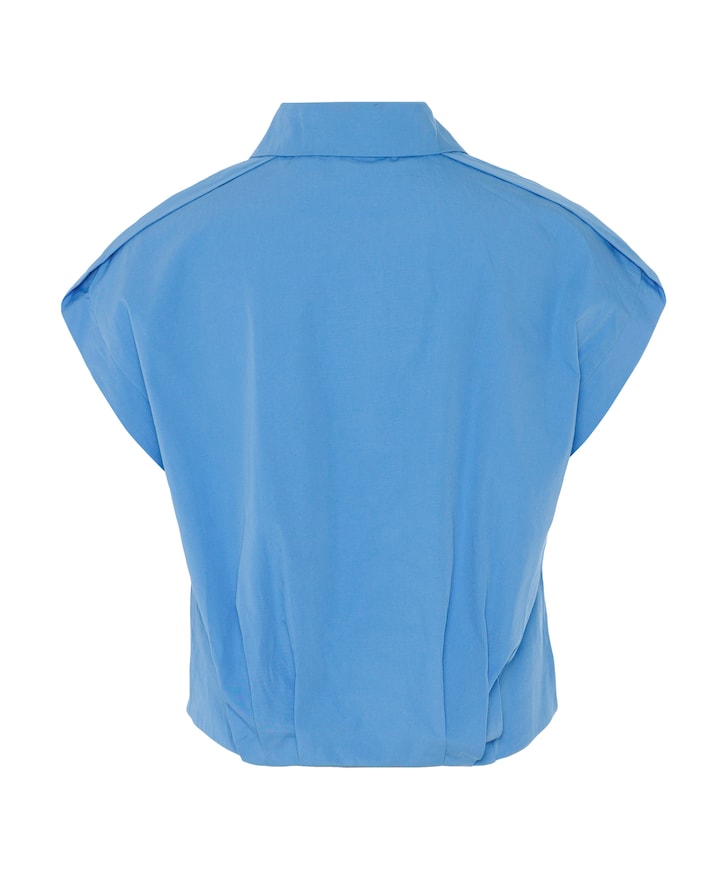 Dames blouse blauw