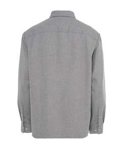 Overhemd lange mouw grijs