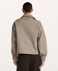 Dames jas beige