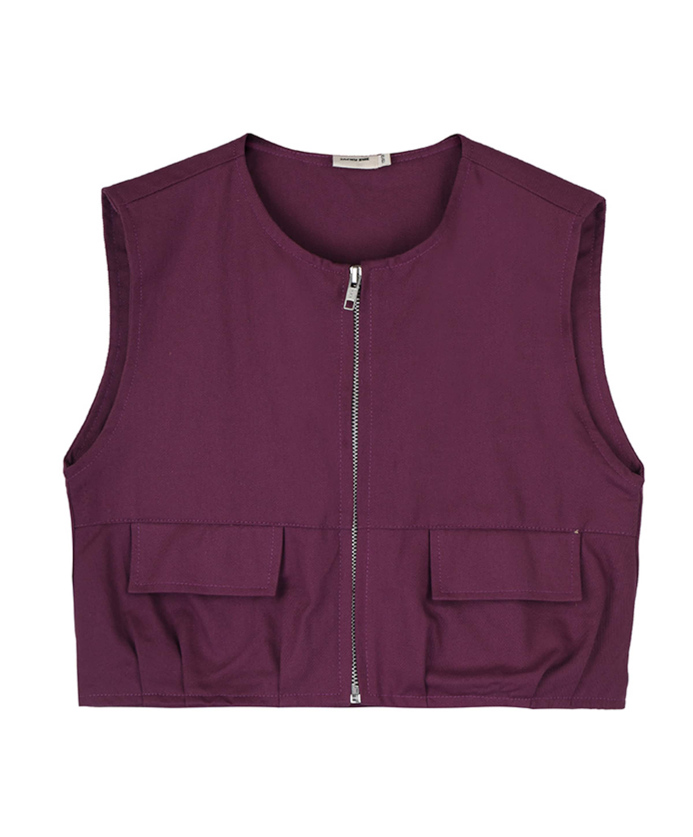 Meisjes gilet bordeaux