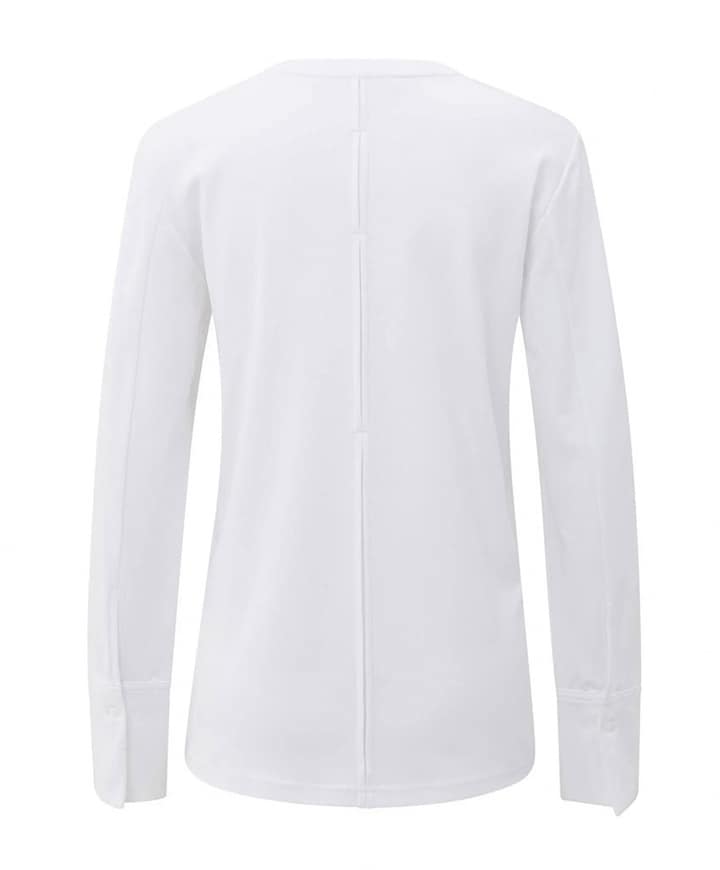 Dames longsleeve wit