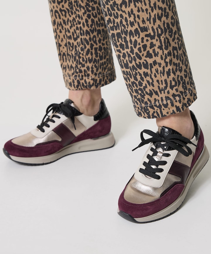 dames sneakers bordeaux