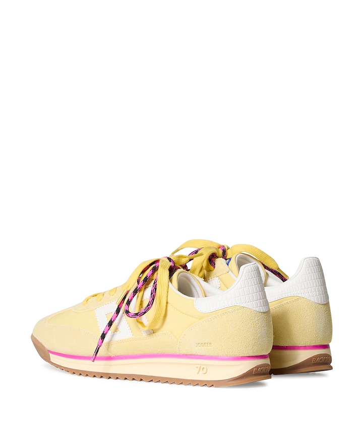 JOGGER dames sneakers geel