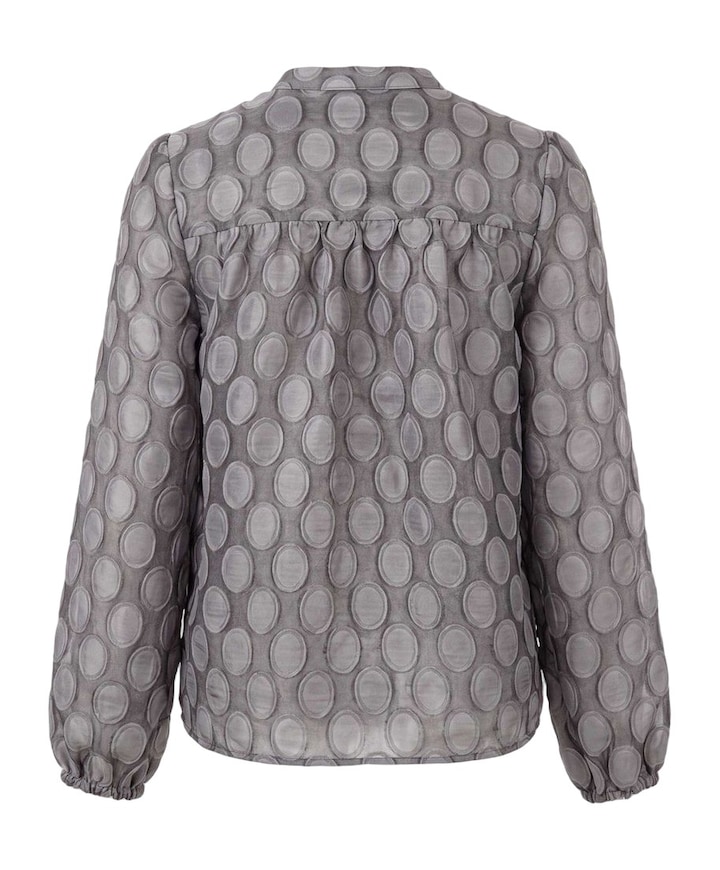 Dames blouse grijs