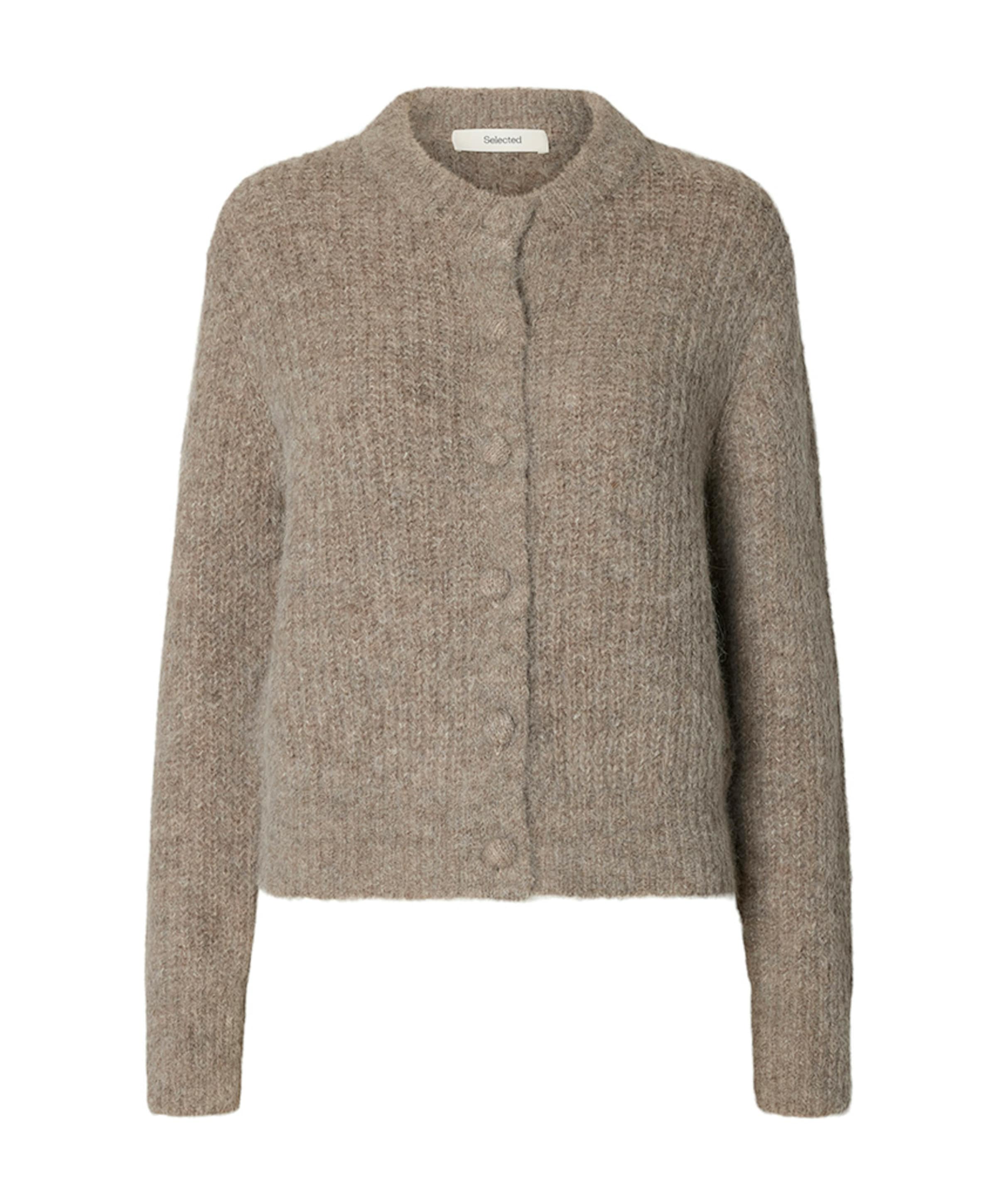 Dames vest grijs