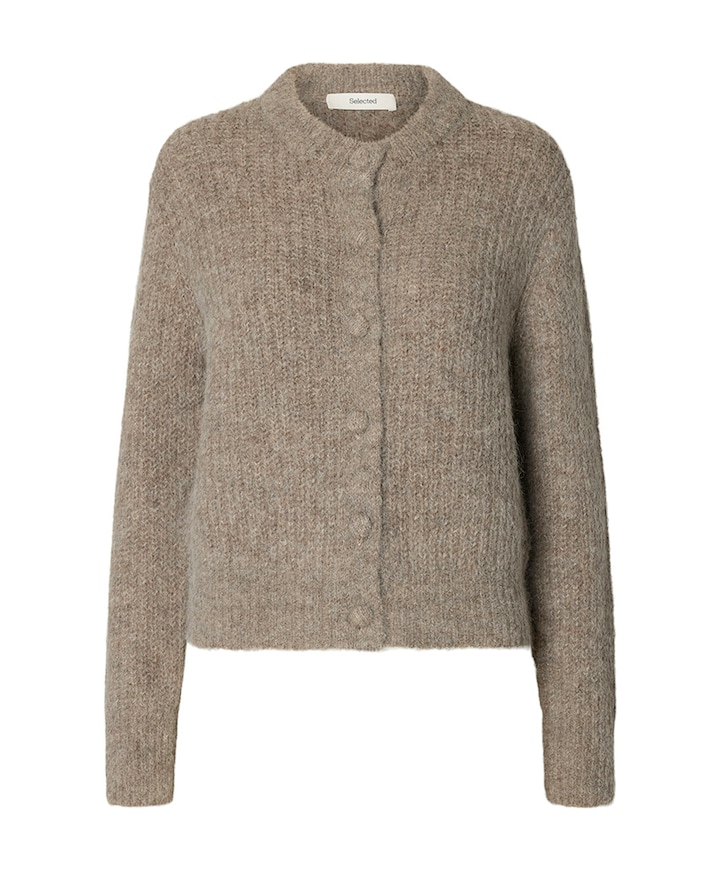 Dames vest grijs