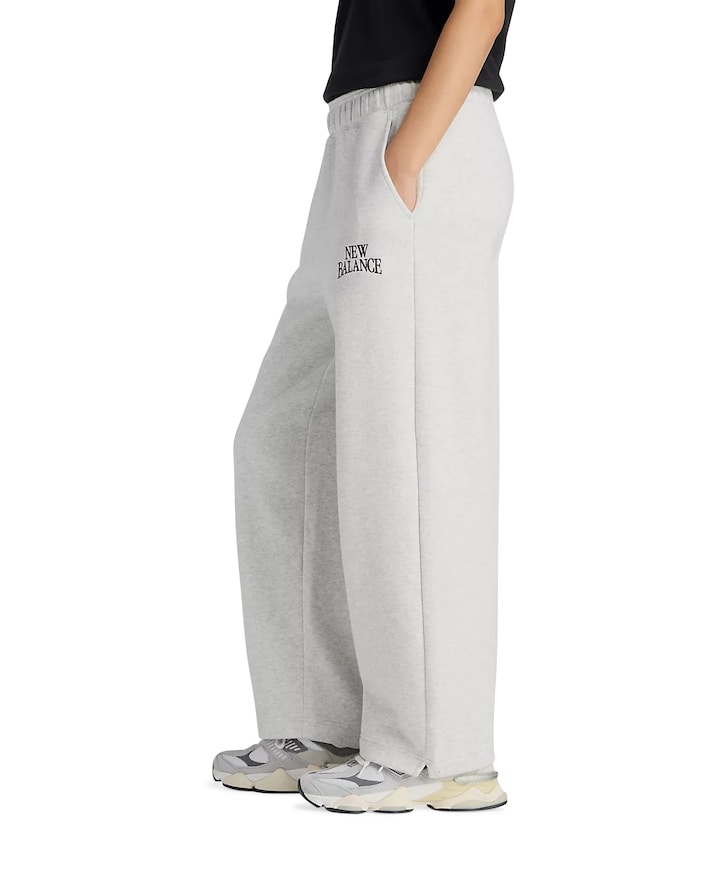 Linear Heritage Fleece Barrel dames broek grijs