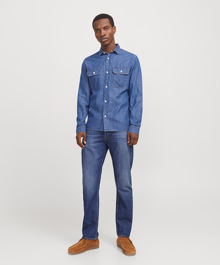 JJICHRIS JJORIGINAL SBD 632 NOOS heren jeans blauw