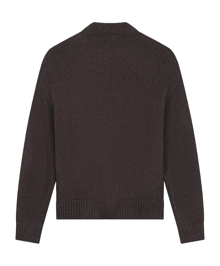 Heren polo bruin