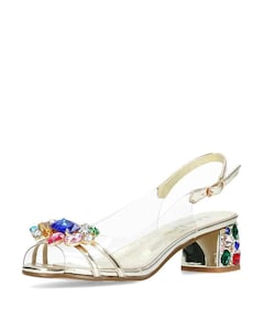 dames sandalets goud