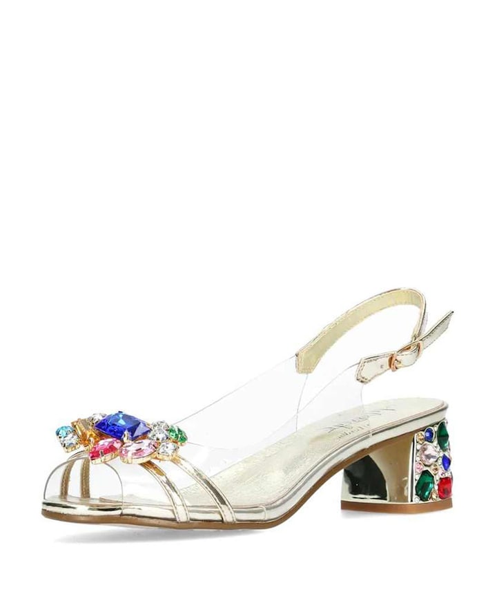 dames sandalets goud