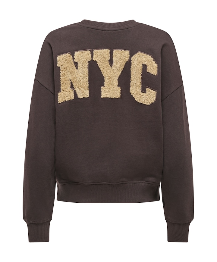 Dames sweater bruin