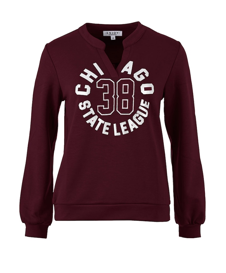 Dames sweater bordeaux