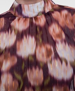 Dames blouse bordeaux