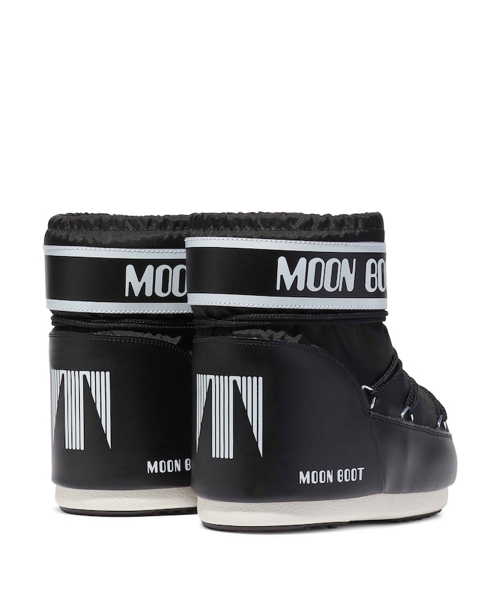 MB ICON LOW NYLON dames boots zwart