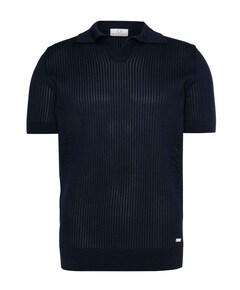 Heren polo blauw