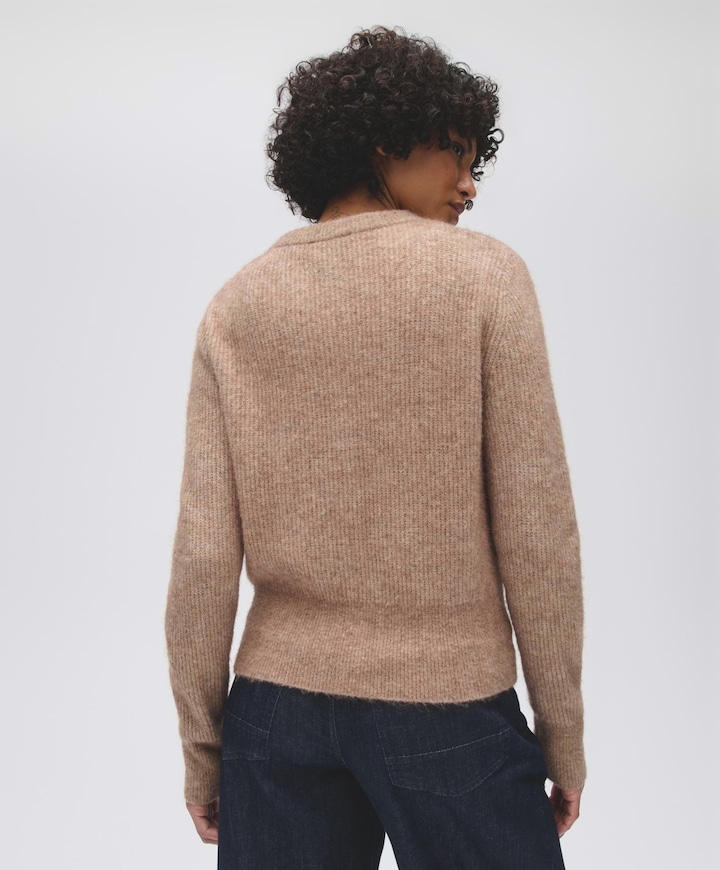 Dames vest beige
